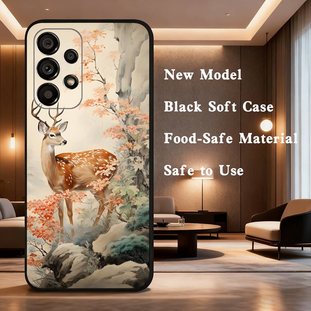 Deer Forest Retro Phone For Samsung Galaxy A53,31,52,72,41,22,73,32,71,Note,J7,8,9,5G Soft Black Silicone Case SamsungA41
Deer Forest Retro Phone For Samsung Galaxy A53,31,52,72,41,22,73,32,71,Note,J7,8,9,5G Soft Black Silicone Case SamsungA41