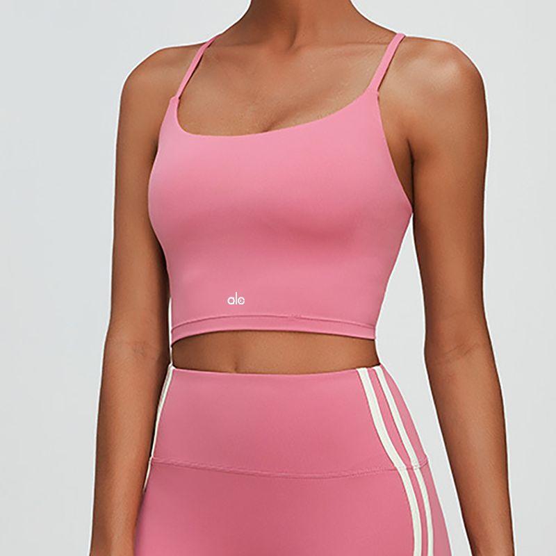 Aloneadv Tight Cross Back Yoga Clothes Running Shockproof Sports Bra Quick-Drying Fitness Vest Female Bra Peach pink L
Aloneadv Tight Cross Back Yoga Clothes Running Shockproof Sports Bra Quick-Drying Fitness Vest Female Bra Peach pink L