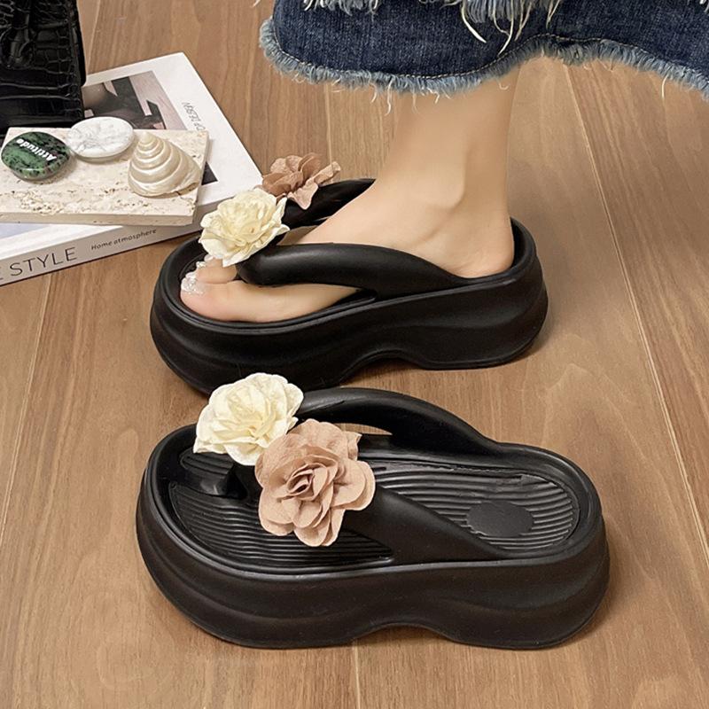 Height-increasing thick-soled flip-flops shoes for women s summer wear new high-end flower beach non-slip cool slippers 40/41
Height-increasing thick-soled flip-flops shoes for women s summer wear new high-end flower beach non-slip cool slippers 40/41