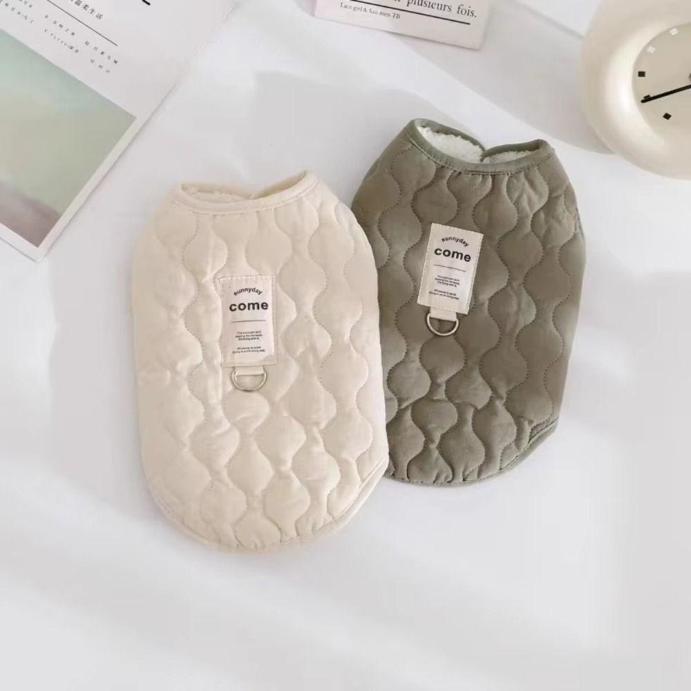Cotton Winter Pet Dog Vest with D-ring Puppy Coat New Pet Jacket for Small Medium Pet XL зелений
Cotton Winter Pet Dog Vest with D-ring Puppy Coat New Pet Jacket for Small Medium Pet XL зелений