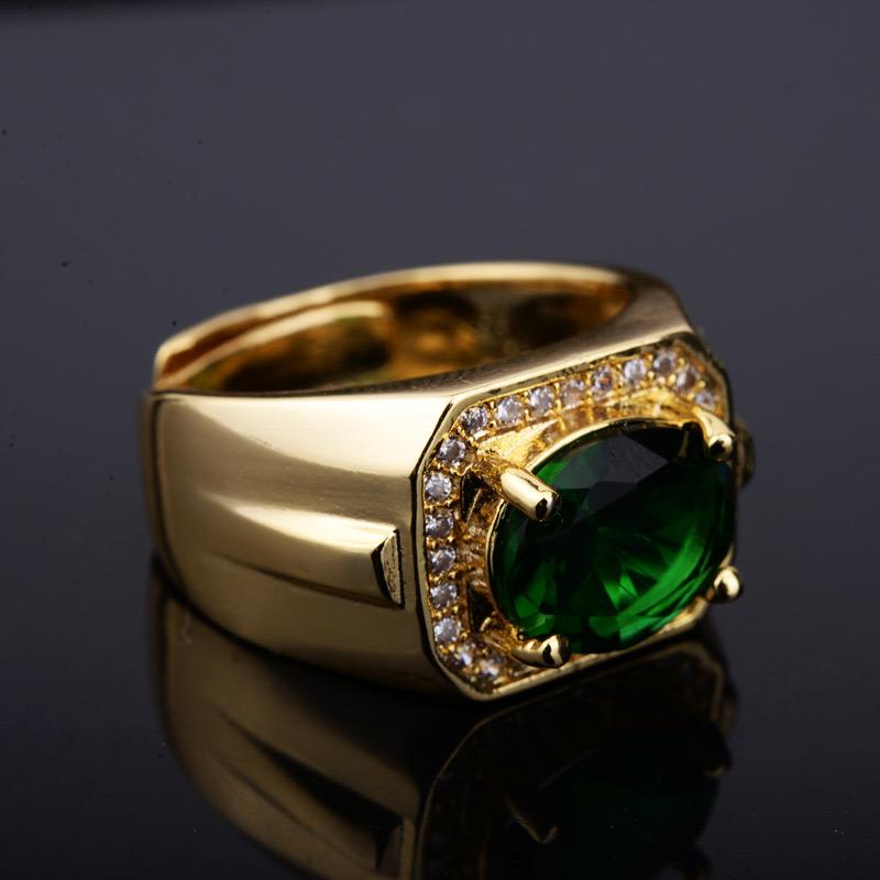 ZY Vintage Green Emerald Gemstones Zircon Diamonds Rings For Men Color Jewelry Bague Masculine Finger Party Accessory resizable
ZY Vintage Green Emerald Gemstones Zircon Diamonds Rings For Men Color Jewelry Bague Masculine Finger Party Accessory resizable