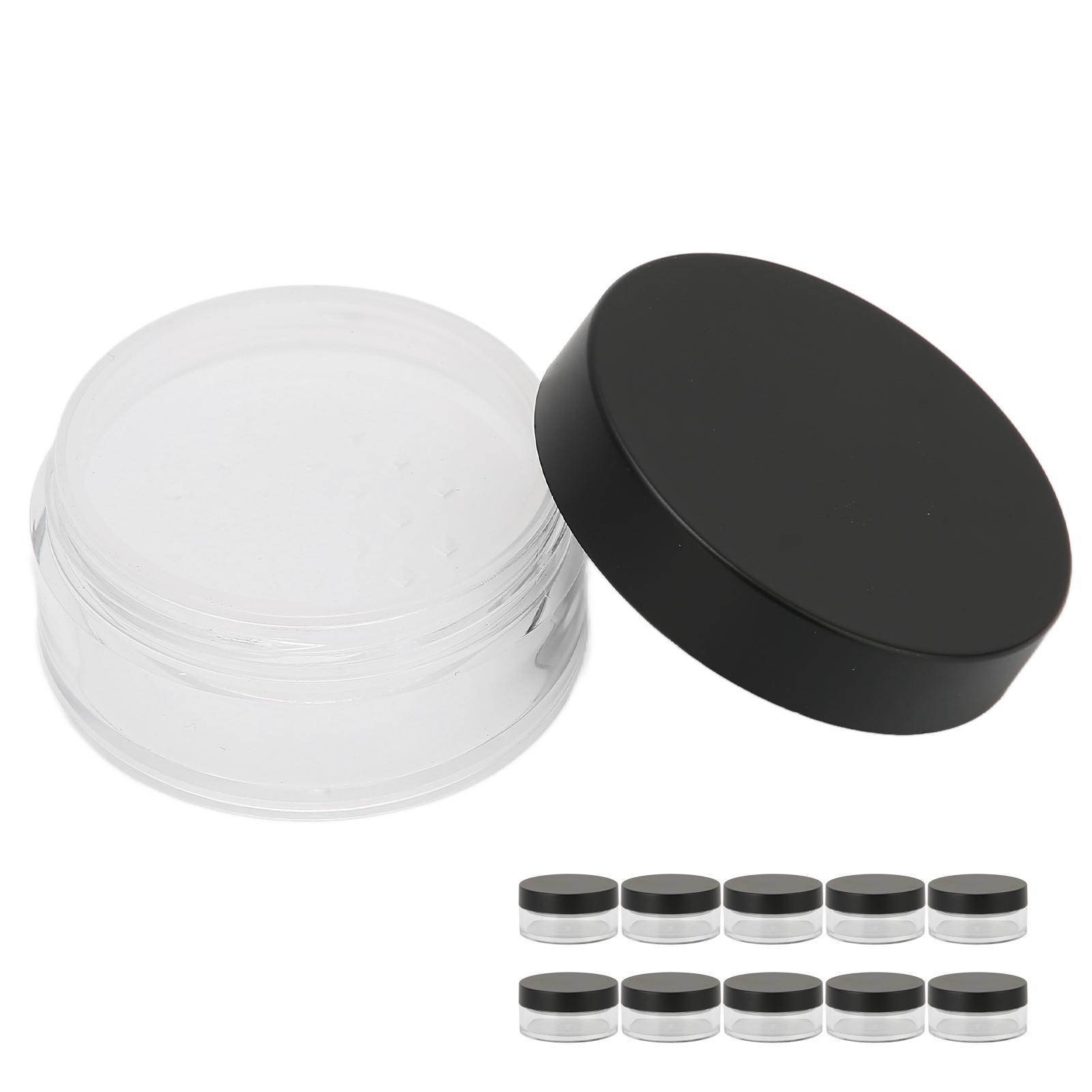 10PCS Loose Powder Jars Plastic Cosmetic Sample Containers Empty Box Circular Portable
10PCS Loose Powder Jars Plastic Cosmetic Sample Containers Empty Box Circular Portable