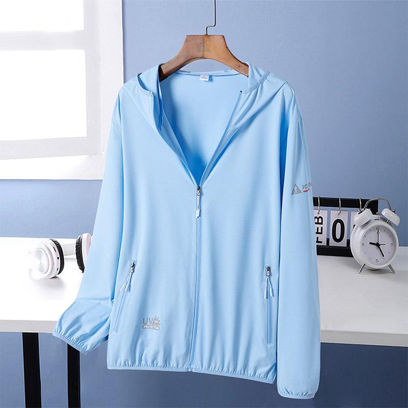 Men Coat Sun UV Protection Hooded Oversize Plus Size Summer Jacket Fishing Unisex Light Breathable Sport Quick Dry 8XL світло-синій колір
Men Coat Sun UV Protection Hooded Oversize Plus Size Summer Jacket Fishing Unisex Light Breathable Sport Quick Dry 8XL світло-синій колір