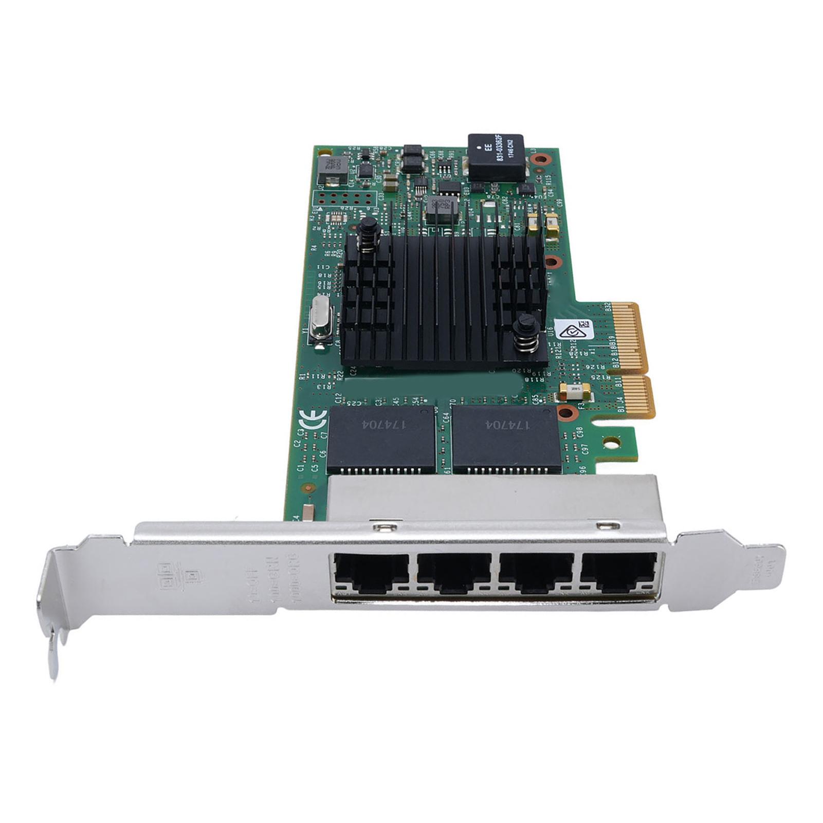 Ethernet Server Adapter I350-T4 Four Port PCIE Gigabit Network Card 10 100 1000Mbps for Win for
Ethernet Server Adapter I350-T4 Four Port PCIE Gigabit Network Card 10 100 1000Mbps for Win for