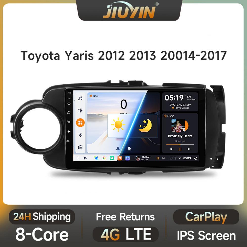 JIUYIN 9-дюймовая автомобильная магнитола Android 13Для Toyota Yaris 2012 - 2017 Мультимедийный плеер Android Auto Беспроводной Carplay GPS 2Din DVD CHINA
JIUYIN 9-дюймовая автомобильная магнитола Android 13Для Toyota Yaris 2012 - 2017 Мультимедийный плеер Android Auto Беспроводной Carplay GPS 2Din DVD CHINA