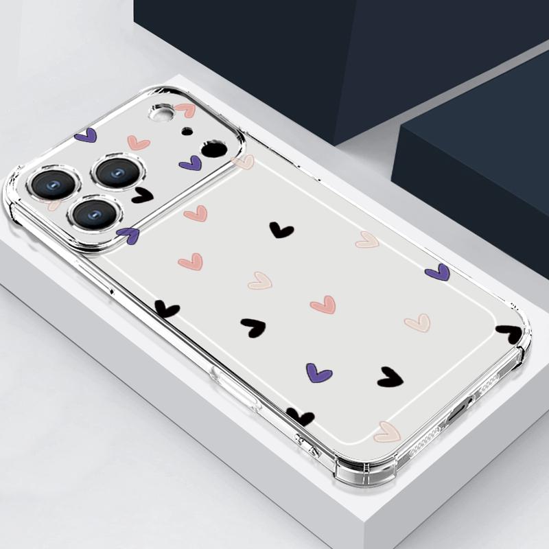 Love Heart Painted Print Silicone Phone Case For iPhone 17 Pro Max 16 15 14 Pro Max 13 12 Pro 11 Shockproof Soft TPU Clear Cover iPhone 11
Love Heart Painted Print Silicone Phone Case For iPhone 17 Pro Max 16 15 14 Pro Max 13 12 Pro 11 Shockproof Soft TPU Clear Cover iPhone 11