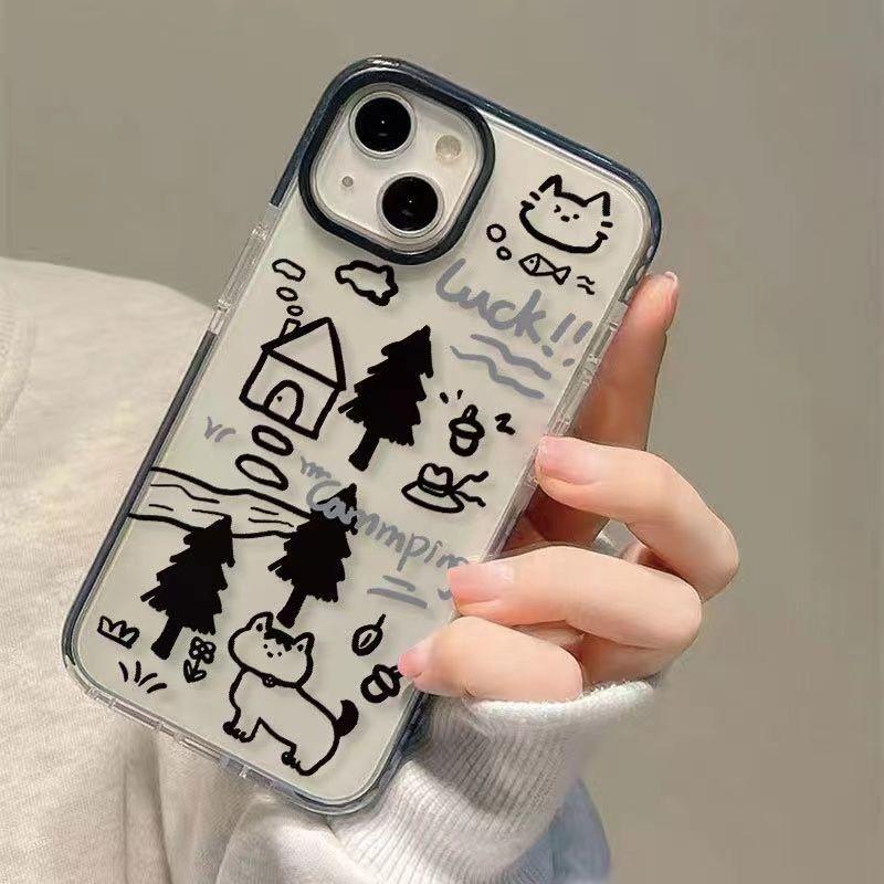 Милый чехол для телефона с рисунком лесной кошки для iPhone 16 15 14 13 12 11 Pro Max XS Max XR XS 7 8 Plus Прозрачный противоударный силиконовый чехол iPhone 13 Mini&Case
Милый чехол для телефона с рисунком лесной кошки для iPhone 16 15 14 13 12 11 Pro Max XS Max XR XS 7 8 Plus Прозрачный противоударный силиконовый чехол iPhone 13 Mini&Case