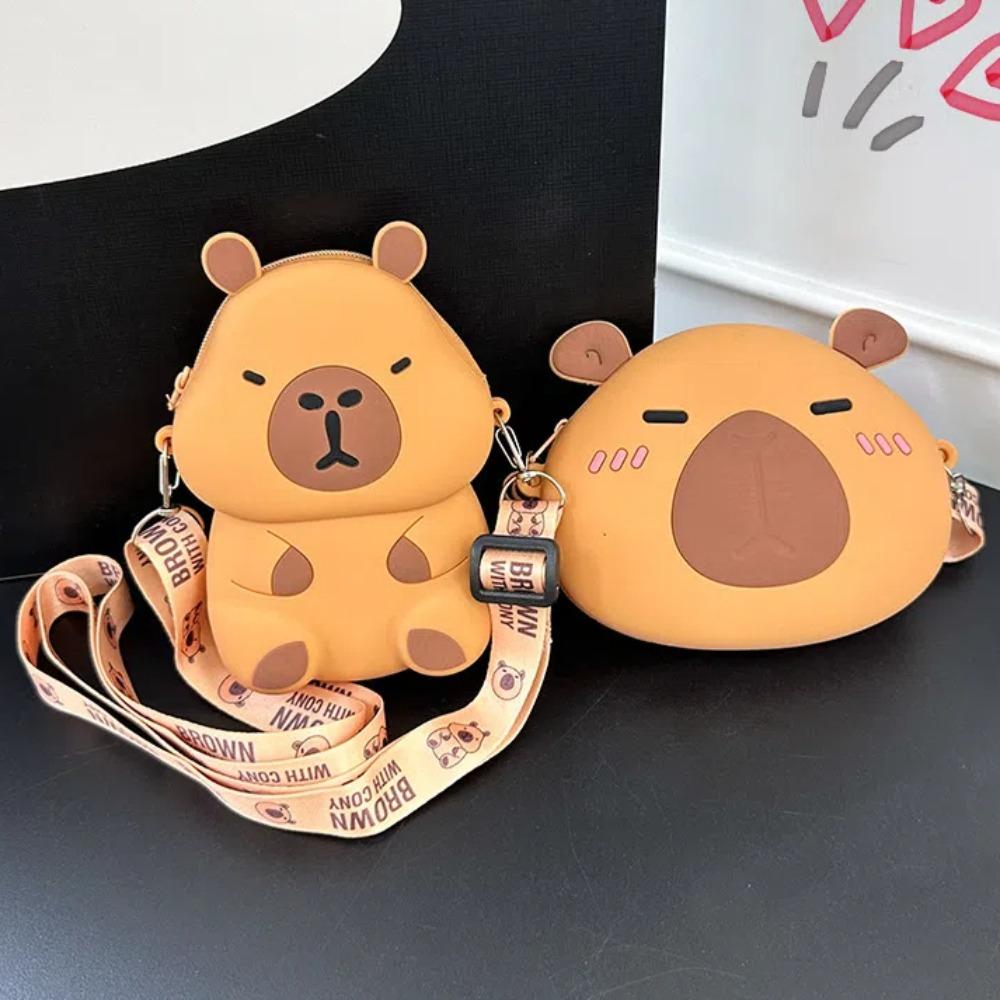 Сумка-чехол Capybara Crossboday из силикагеля с регулируемыми ремнями Kawaii Animal Кошелек Подарки style1
Сумка-чехол Capybara Crossboday из силикагеля с регулируемыми ремнями Kawaii Animal Кошелек Подарки style1