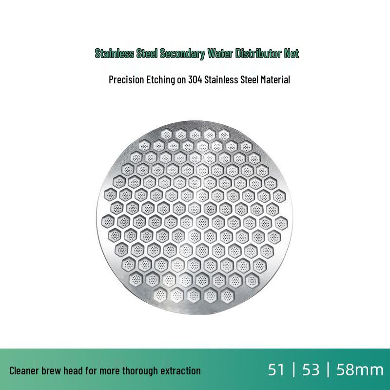 Italian Stainless Steel Coffee Machine Handle & Secondary Filter Screen Secondary Water Distributor Screen 51mm
Italian Stainless Steel Coffee Machine Handle & Secondary Filter Screen Secondary Water Distributor Screen 51mm