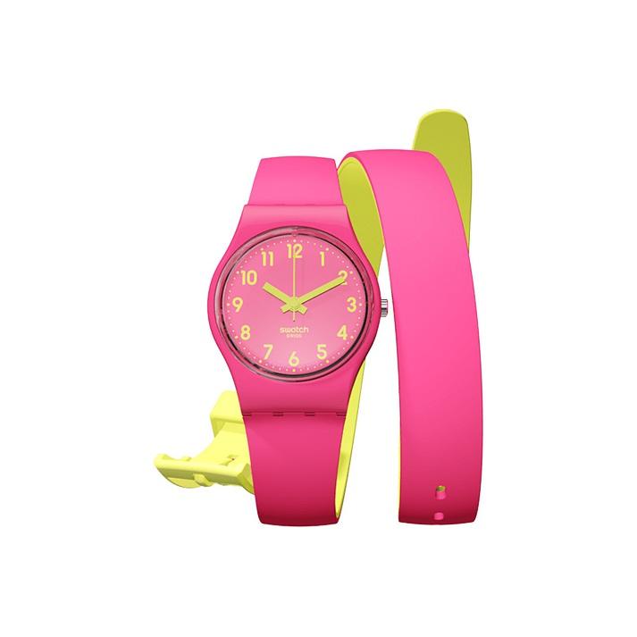 Swatch Originals Series Quartz Movement 30M Water Resistant Watch 25Mm Pink Dial Plastic Case Silicone Strap Women watches LP131 Pink
Swatch Originals Series Quartz Movement 30M Water Resistant Watch 25Mm Pink Dial Plastic Case Silicone Strap Women watches LP131 Pink