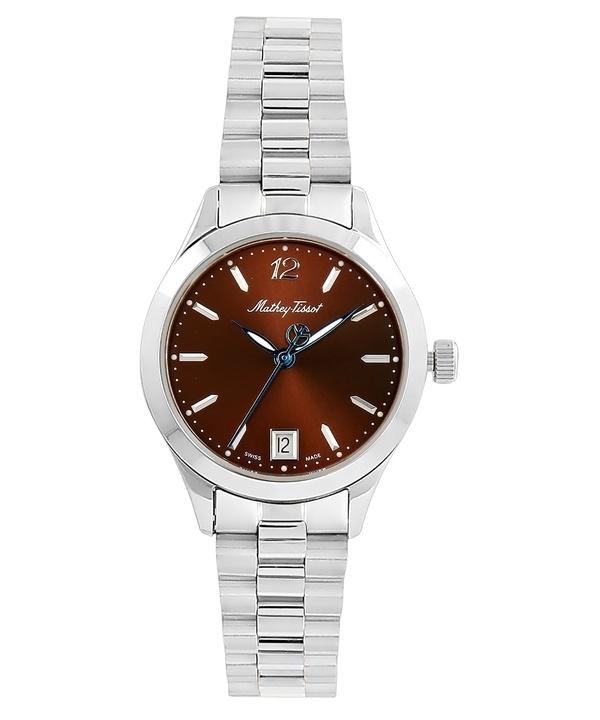 Женские часы Mathey-Tissot Urban из нержавеющей стали с коричневым циферблатом, кварцевые D411MAM коричневый
Женские часы Mathey-Tissot Urban из нержавеющей стали с коричневым циферблатом, кварцевые D411MAM коричневый