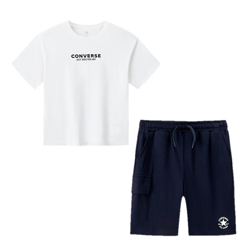 Converse Boy s Cool-Dry T-Shirt & Shorts Set M
Converse Boy s Cool-Dry T-Shirt & Shorts Set M