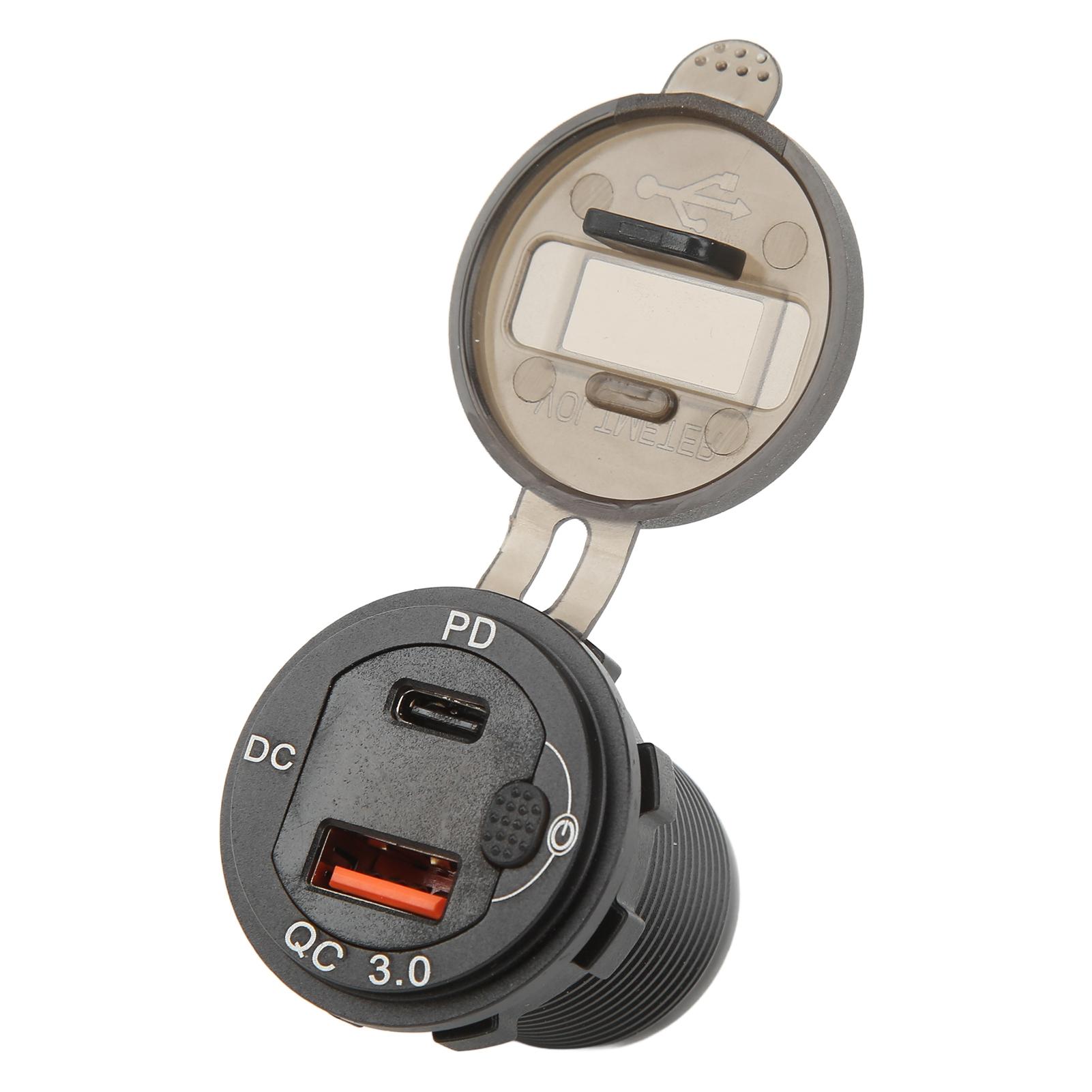 Автомобильное зарядное устройство USB-адаптер QCPD Быстрая зарядка 1224 В водонепроницаемый дисплей напряжения универсальный для
Автомобильное зарядное устройство USB-адаптер QCPD Быстрая зарядка 1224 В водонепроницаемый дисплей напряжения универсальный для