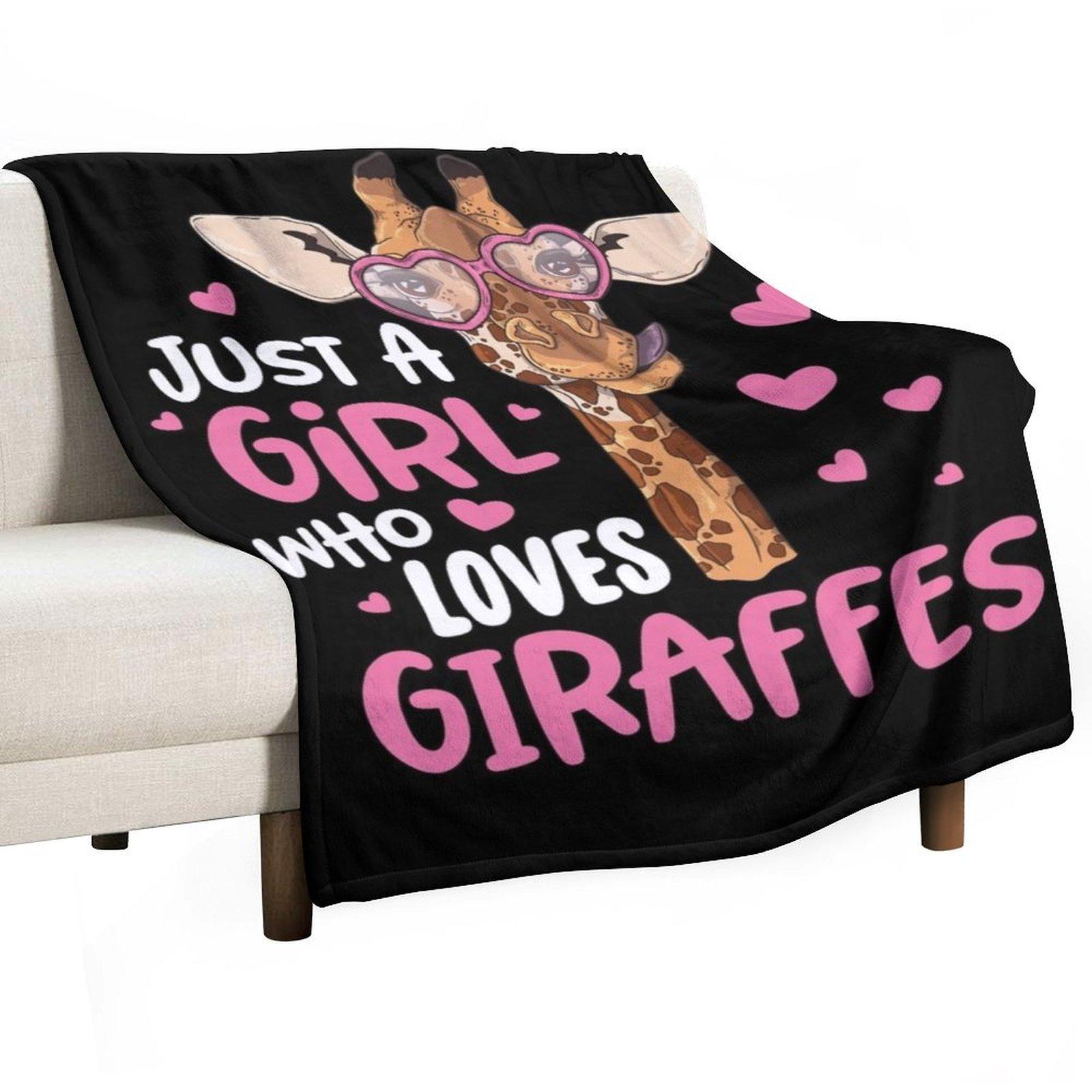 Just A Girl Who Loves Giraffes Giraffe Lover Gift Throw Blanket christmas gifts Decorative Beds Flannel Blankets 30x40in
Just A Girl Who Loves Giraffes Giraffe Lover Gift Throw Blanket christmas gifts Decorative Beds Flannel Blankets 30x40in