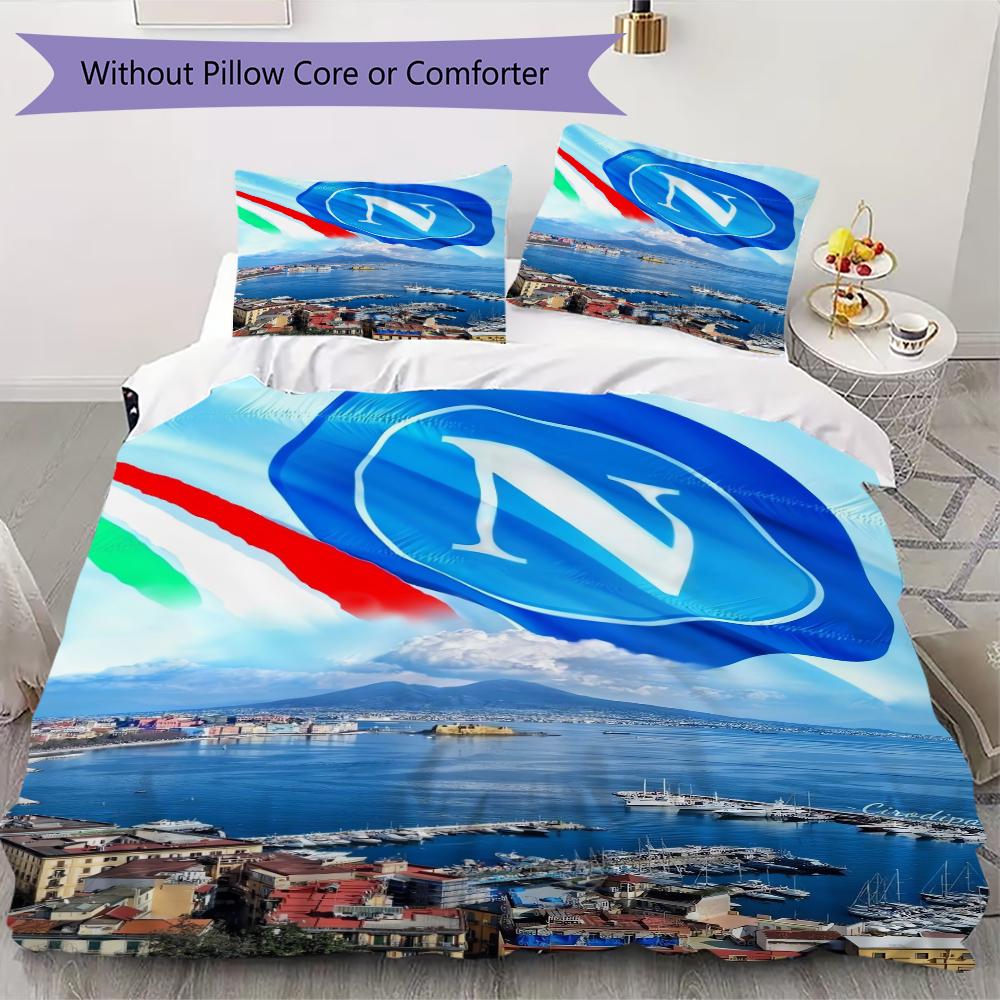 Naples Football Club Pattern Bedding uilt Set uilt Cover Pillowcase Home Decoration Birthday Gift (1 * duvet cover + 2 * pillowcase without core)96 135x200cm
Naples Football Club Pattern Bedding uilt Set uilt Cover Pillowcase Home Decoration Birthday Gift (1 * duvet cover + 2 * pillowcase without core)96 135x200cm
