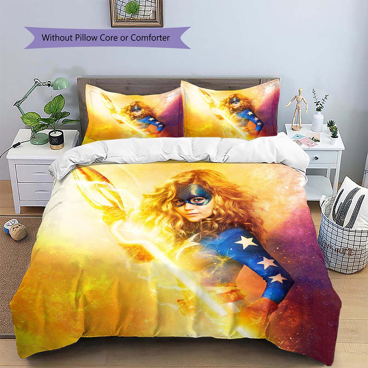 Stargirl Bedding Set Duvet Cover Pillowcase No Filler, Soft Home Bedroom Decor, Perfect Gift for Fans.chl 135x200cm
Stargirl Bedding Set Duvet Cover Pillowcase No Filler, Soft Home Bedroom Decor, Perfect Gift for Fans.chl 135x200cm
