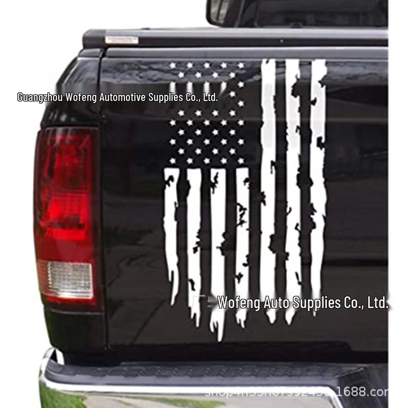 US Flag Graphic Rear Decal for Off-road Vehicles and Pickup Trucks Type B білий
US Flag Graphic Rear Decal for Off-road Vehicles and Pickup Trucks Type B білий