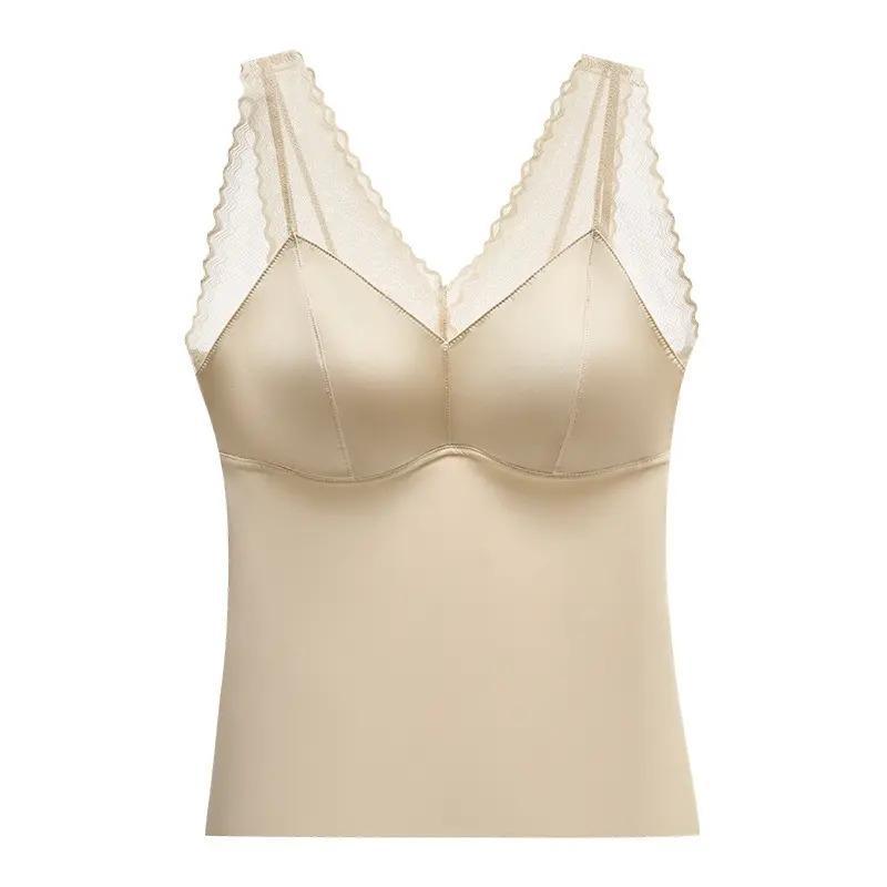 Seamless Satin Lace Tank Top – Adjustable Minimalist Lingerie with Elegant Back Design L (85-110 lbs)
Seamless Satin Lace Tank Top – Adjustable Minimalist Lingerie with Elegant Back Design L (85-110 lbs)