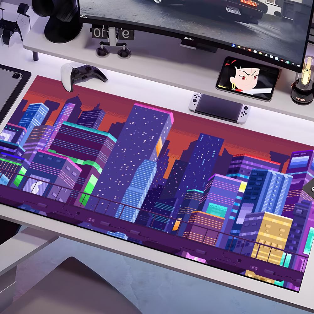 Pixel Art Cityscapecl Mouse Pad Multiple Sizes Large Square Computer Office Game Table Mats Rubber Anti-slip Mousepads 600x300x2mm
Pixel Art Cityscapecl Mouse Pad Multiple Sizes Large Square Computer Office Game Table Mats Rubber Anti-slip Mousepads 600x300x2mm