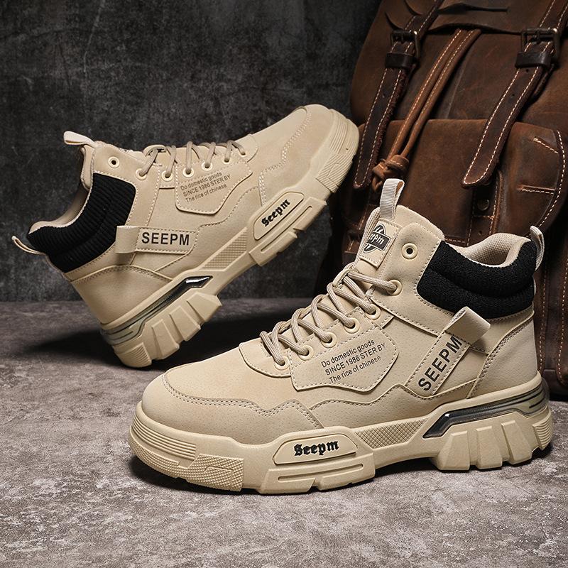 2025 men s shoes new spring Martin boots men s tooling shoes trend versatile fashion youth short boots outdoor shoes 39
2025 men s shoes new spring Martin boots men s tooling shoes trend versatile fashion youth short boots outdoor shoes 39