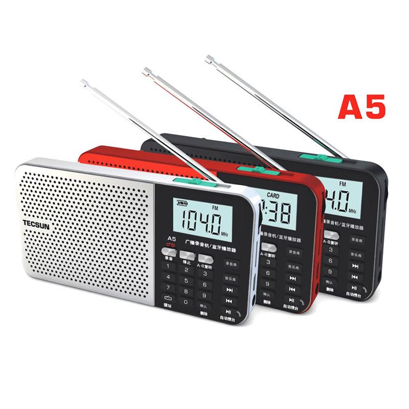 Tecsun De Sheng A5 Bluetooth Speaker: FM Radio, Card Slot, Opera Singing, Recording - Designed for Seniors, New Model Red
Tecsun De Sheng A5 Bluetooth Speaker: FM Radio, Card Slot, Opera Singing, Recording - Designed for Seniors, New Model Red