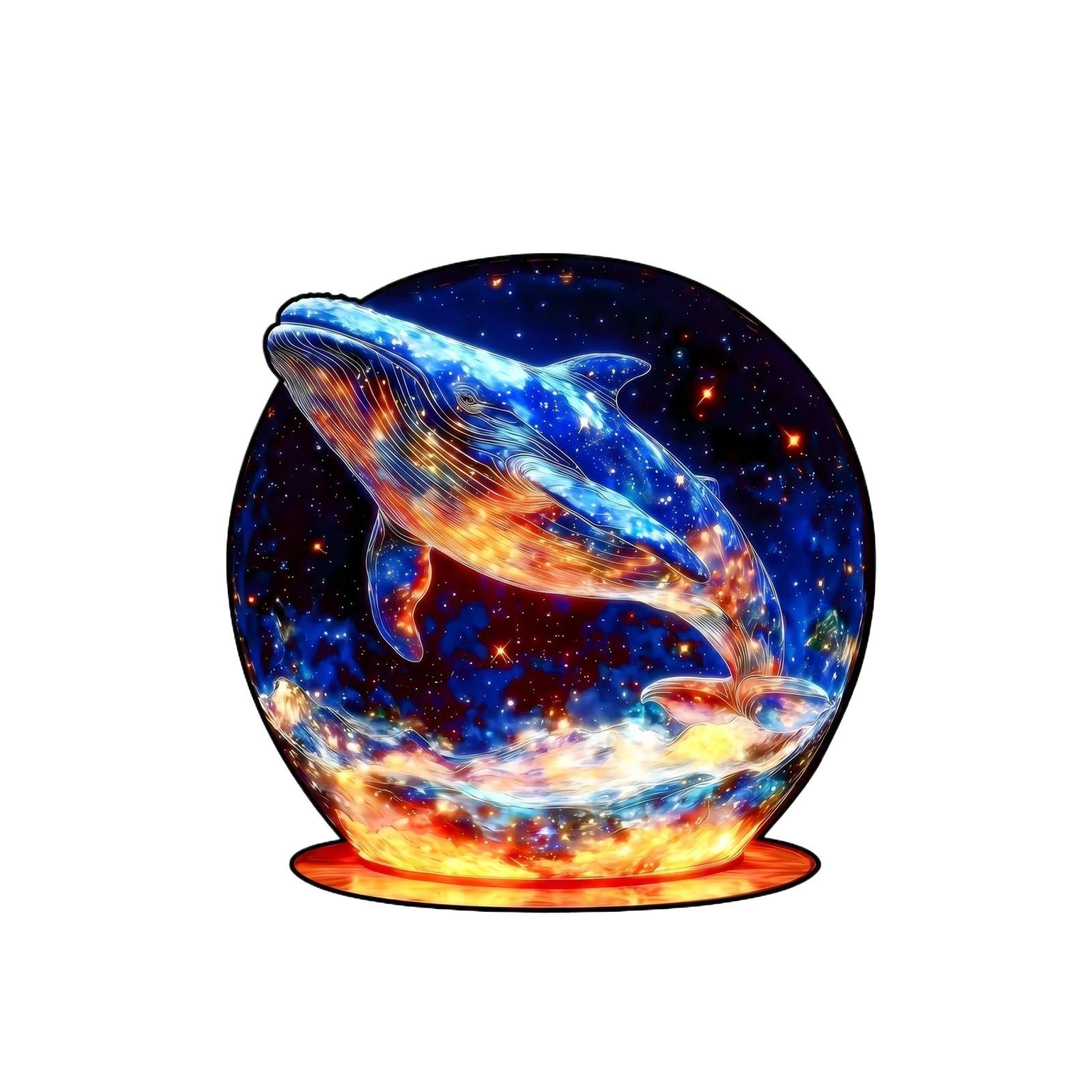 Wooden Whale Puzzle 3 6MM Thickness Animal Shaped Jigsaw Puzzle Educational Toy for Kids and Adults Suitable for Home and Classroom Use One Size
Wooden Whale Puzzle 3 6MM Thickness Animal Shaped Jigsaw Puzzle Educational Toy for Kids and Adults Suitable for Home and Classroom Use One Size