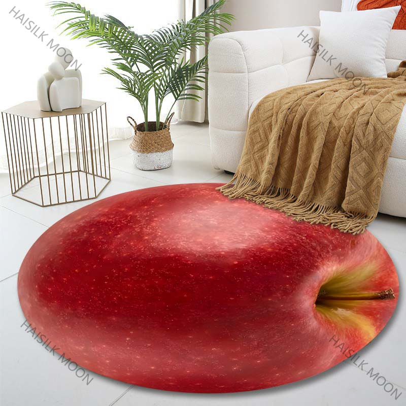 Multiple sizes Close-up of red apple Print Round Carpet Living Room Bedroom Table Chair Sofa Decorative Carpet Luxury gifts Diameter -60cm
Multiple sizes Close-up of red apple Print Round Carpet Living Room Bedroom Table Chair Sofa Decorative Carpet Luxury gifts Diameter -60cm