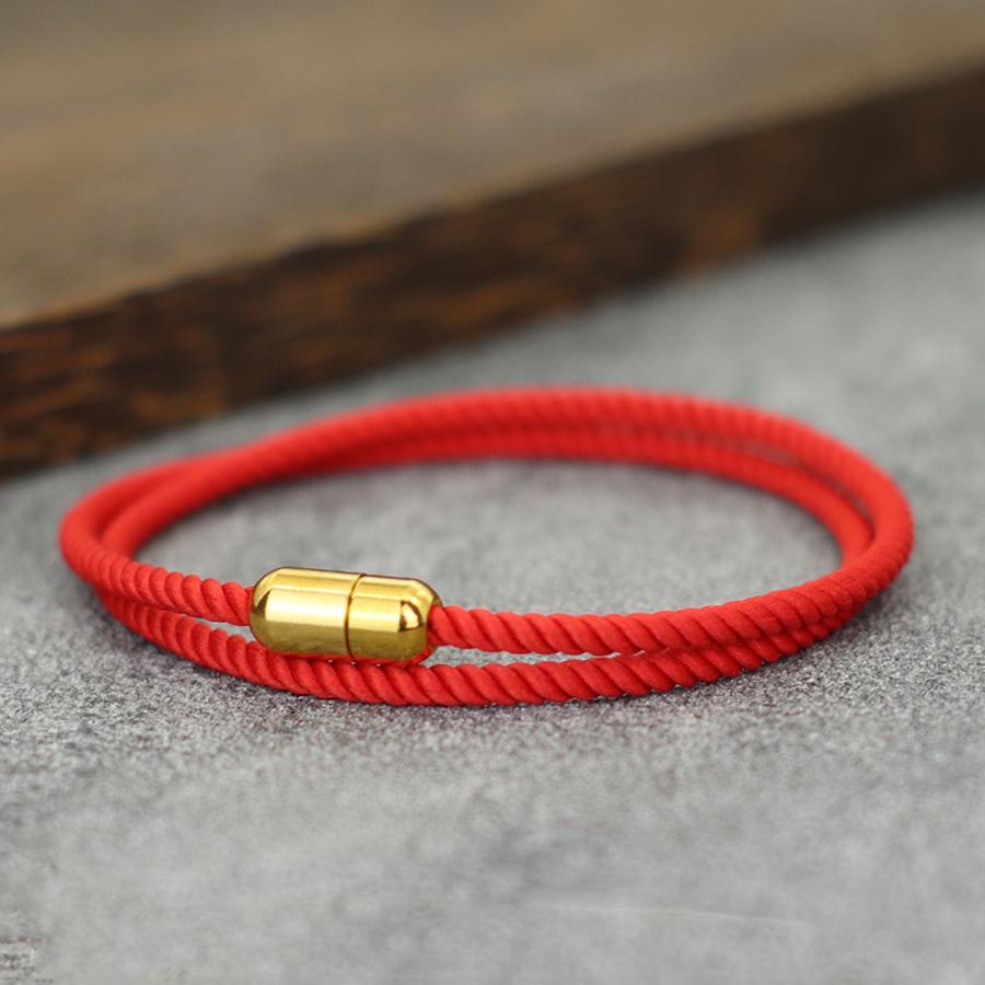 6 Colors Bilayer Rope Bracelet Men Women Unfading Magnet Buckle Lucky Red Thread Braclet Friendship Jewelry Casual Accessories красный
6 Colors Bilayer Rope Bracelet Men Women Unfading Magnet Buckle Lucky Red Thread Braclet Friendship Jewelry Casual Accessories красный