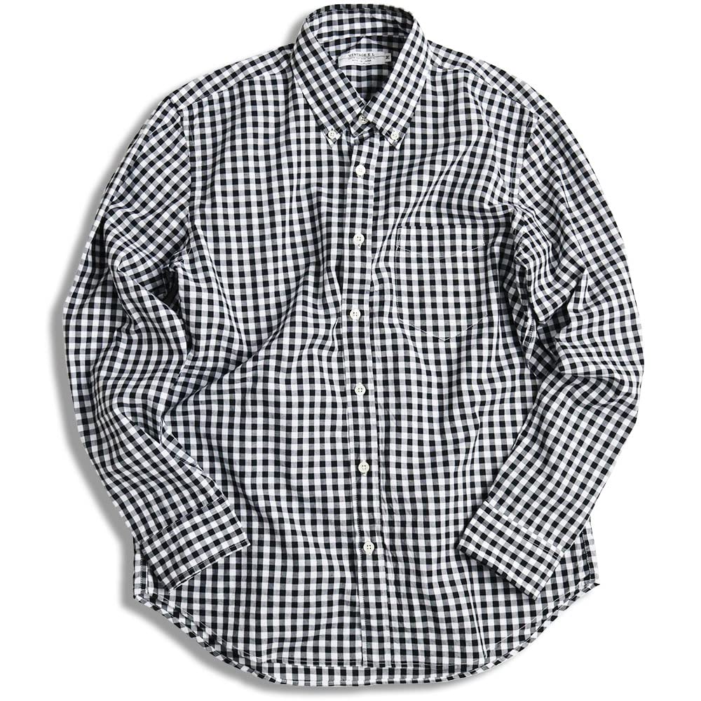 Quintet Gingham Check Broadcloth Long Sleeve Shirt Size Men s Button-Down (11-70135) (M, 1 Black/Medium Check)
Quintet Gingham Check Broadcloth Long Sleeve Shirt Size Men s Button-Down (11-70135) (M, 1 Black/Medium Check)