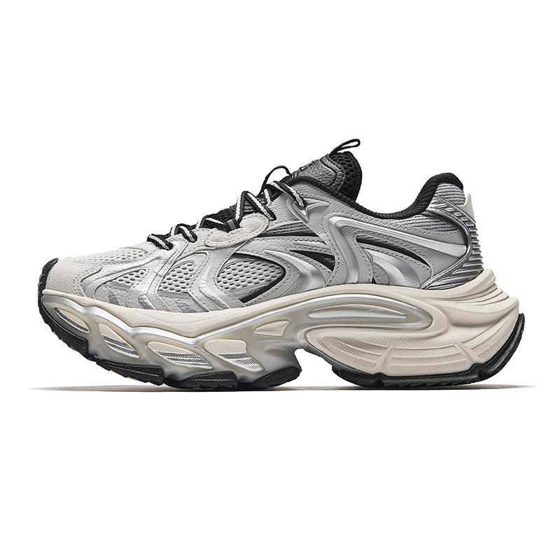 Anta Star Moon 3 Retro Trendy Height Increasing Wear Resistant Non Slip Low Top Dad Shoes Men sneaker Silver 912518891-2 41
Anta Star Moon 3 Retro Trendy Height Increasing Wear Resistant Non Slip Low Top Dad Shoes Men sneaker Silver 912518891-2 41