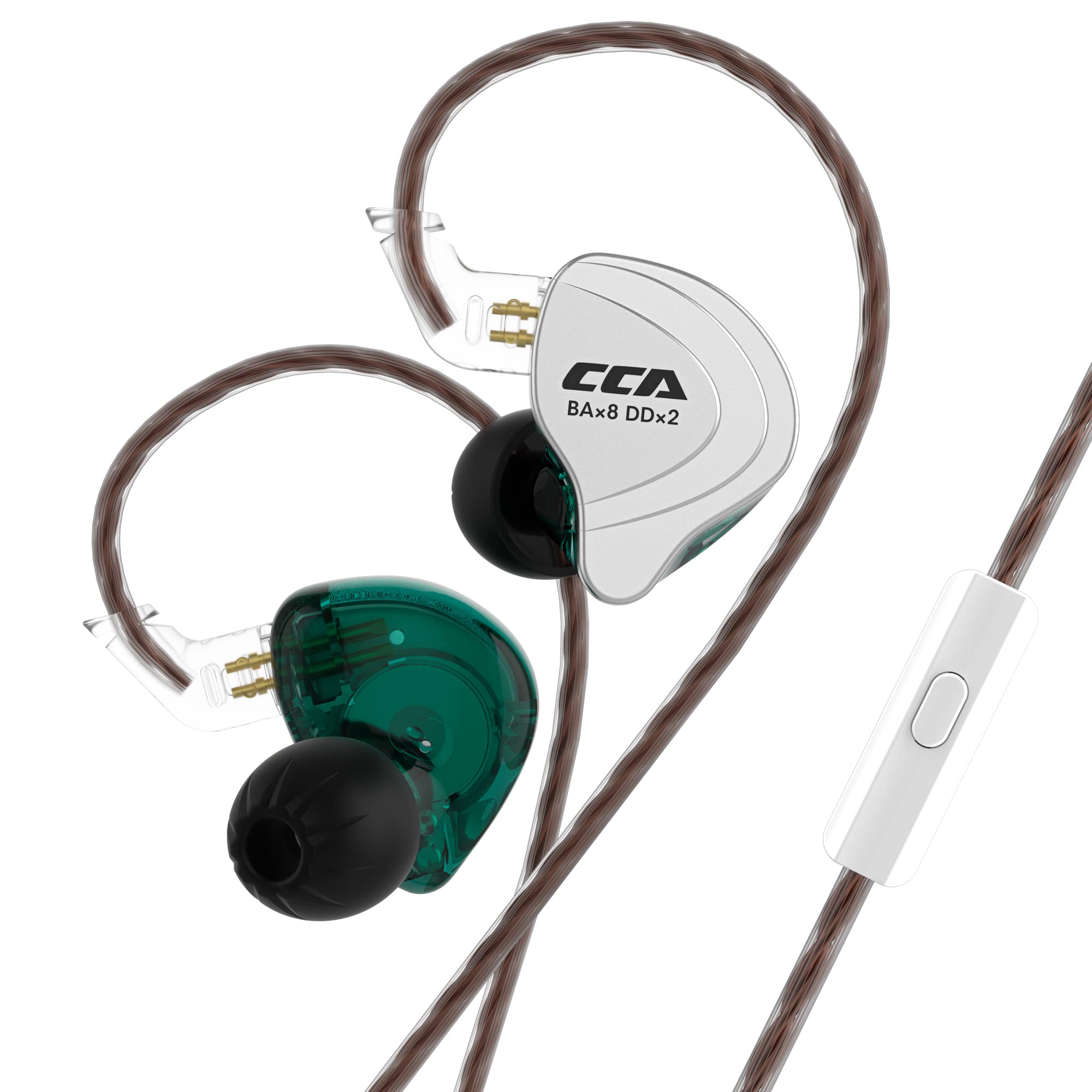 CCA C10 IEMs 4BA 1DD Earmoni Canal Earphones Проводные игровые наушники Китайские наушники Наушники-вкладыши для игр Наушники с покрытием из сплава Heavy Bass
CCA C10 IEMs 4BA 1DD Earmoni Canal Earphones Проводные игровые наушники Китайские наушники Наушники-вкладыши для игр Наушники с покрытием из сплава Heavy Bass
