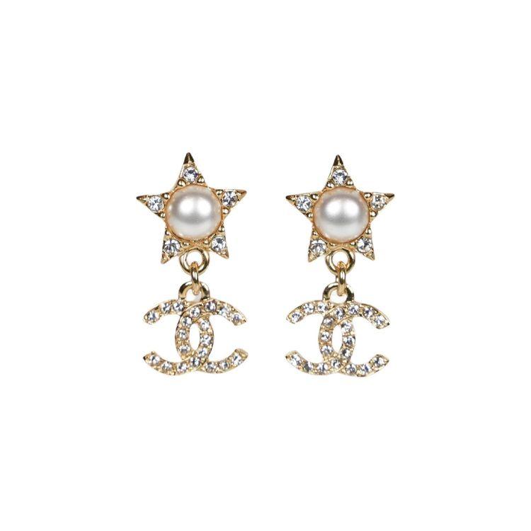 Chanel Star Shaped Design Pearl Rhinestone Earrings Women earrings Gold ABC657B15367NU447 Box+Padding Board,F,Gold
Chanel Star Shaped Design Pearl Rhinestone Earrings Women earrings Gold ABC657B15367NU447 Box+Padding Board,F,Gold