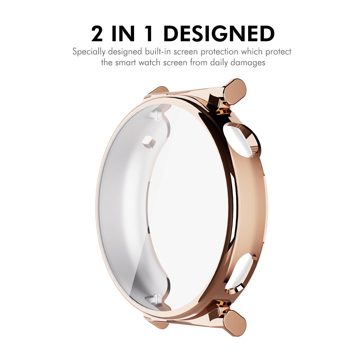 For Huawei Watch GT 5 46mm ENKAY Hat-Prince TPU Watch Case Electroplating Watch Cover with Screen Protector Pink
For Huawei Watch GT 5 46mm ENKAY Hat-Prince TPU Watch Case Electroplating Watch Cover with Screen Protector Pink