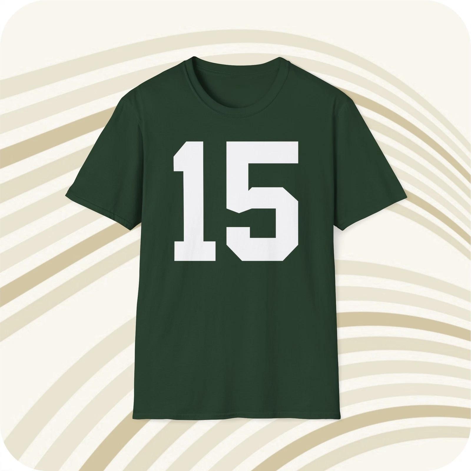 Bart Starr #15 Green Bay Packers Jersey T shirt - Front & Back Print L
Bart Starr #15 Green Bay Packers Jersey T shirt - Front & Back Print L