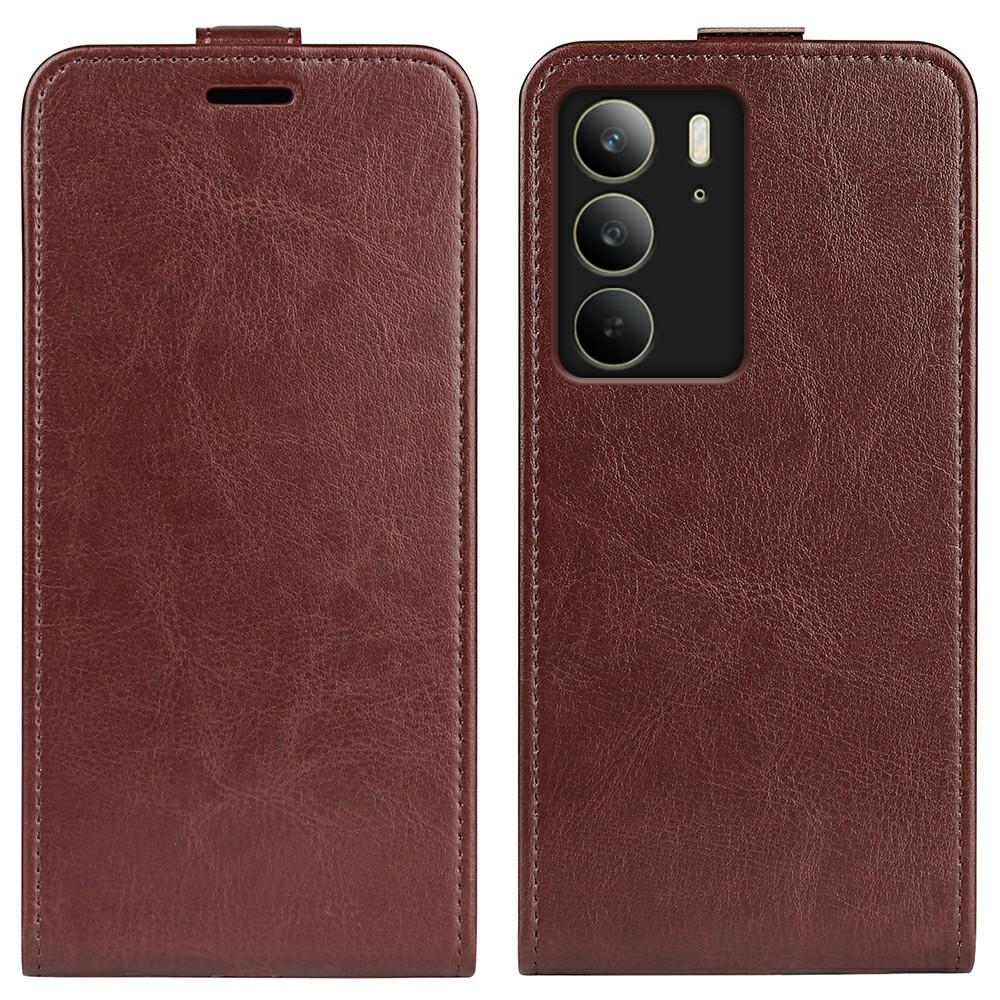 Для Realme C75 4G Чехол с отделениями для карт Вертикальный откидной кожаный чехол для телефона Brown
Для Realme C75 4G Чехол с отделениями для карт Вертикальный откидной кожаный чехол для телефона Brown