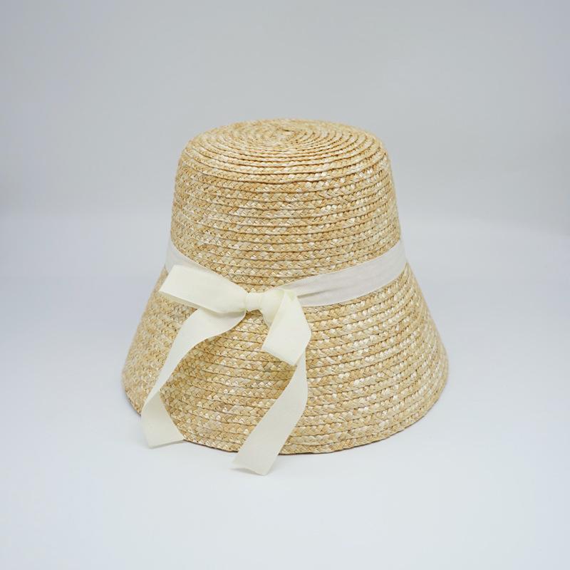 French Retro Straw Bucket Hat Women S Summer Versatile Sunshade Sun Protection Beach Straw Hat Japanese Small Fresh M(56-58cm)
French Retro Straw Bucket Hat Women S Summer Versatile Sunshade Sun Protection Beach Straw Hat Japanese Small Fresh M(56-58cm)