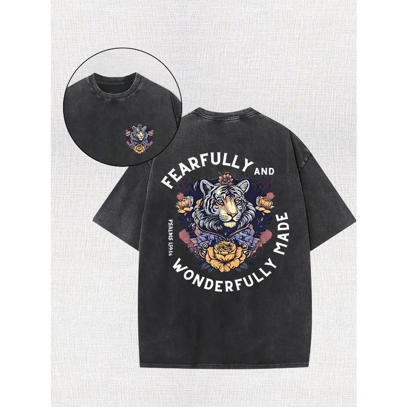 Men S Vintage Distressed Tee - Amazing And Terrible Lion And Flower Pattern Relaxed Summer Tee, Premium Double-Sided Print, Ideal for Everyday Use S чёрный
Men S Vintage Distressed Tee - Amazing And Terrible Lion And Flower Pattern Relaxed Summer Tee, Premium Double-Sided Print, Ideal for Everyday Use S чёрный