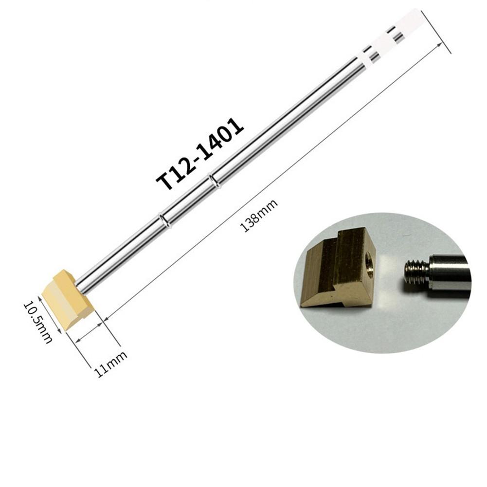 138mm Length T12 Spade Tip Strong Conductivity Heat Resistant T12-1401
138mm Length T12 Spade Tip Strong Conductivity Heat Resistant T12-1401
