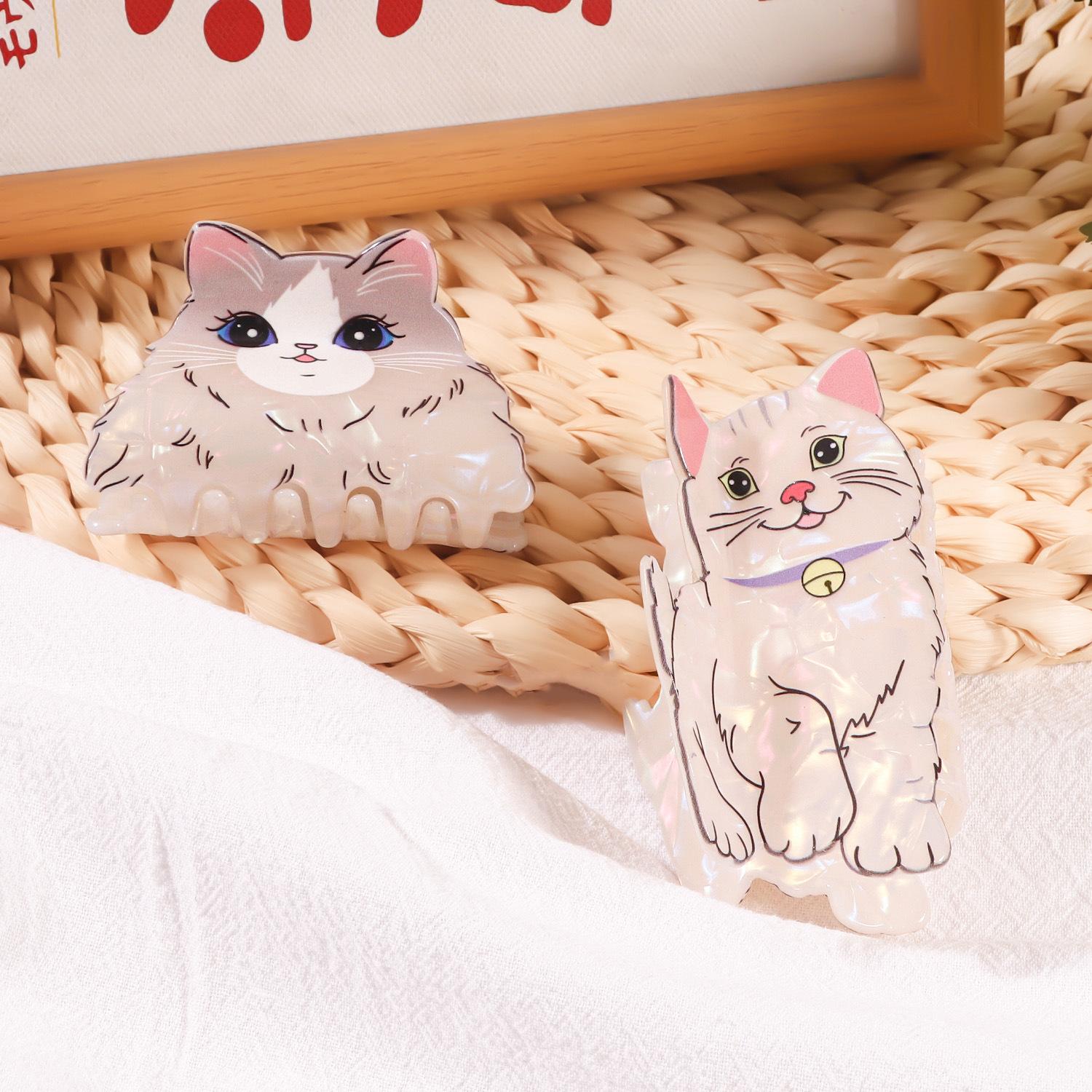 1pc Creative Cute Cat Cartoon New Accessories Headwear Grip Clip Hair Clip New Back of Head Hair Accessories
1pc Creative Cute Cat Cartoon New Accessories Headwear Grip Clip Hair Clip New Back of Head Hair Accessories