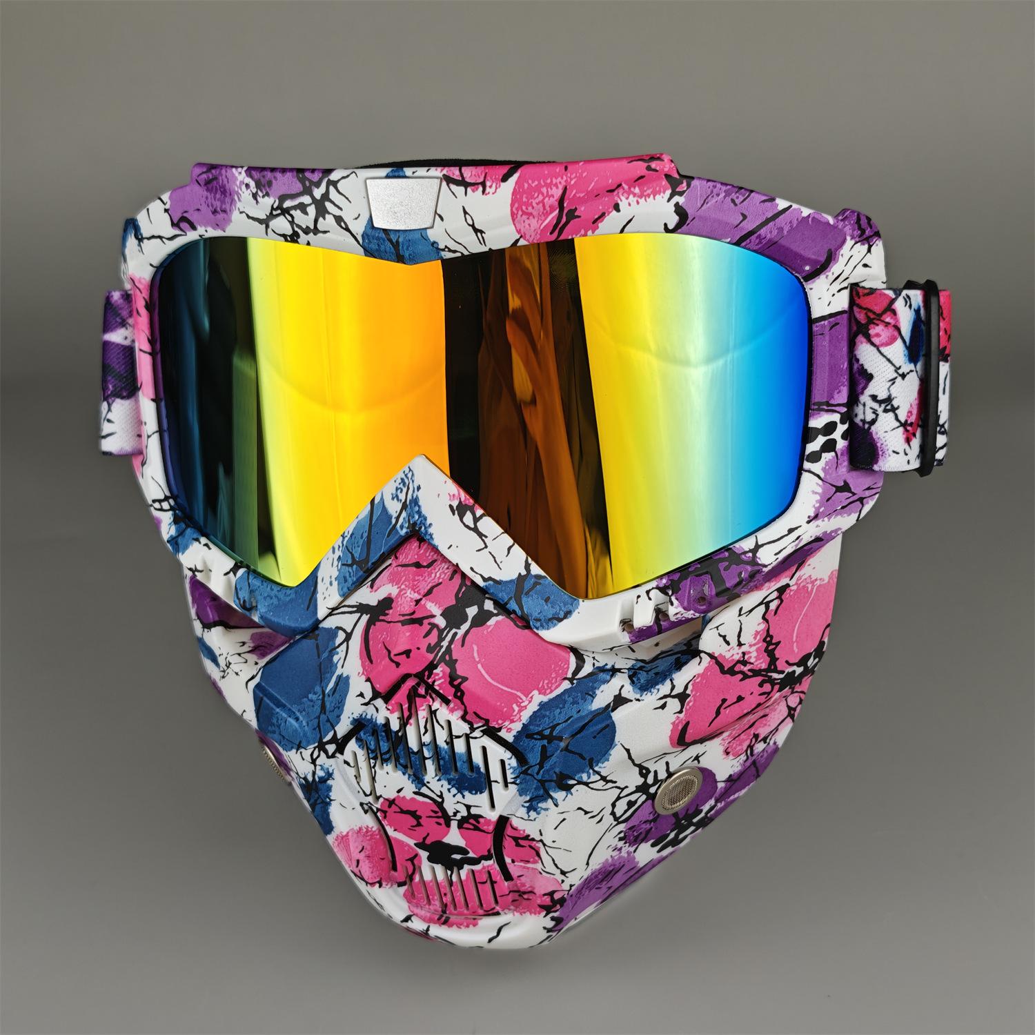 Moto Snow Goggles Helmet Goggles Removable Men s and Women s Cycling Mask UV400 Windproof Sand Goggles Helmet Glasses
Moto Snow Goggles Helmet Goggles Removable Men s and Women s Cycling Mask UV400 Windproof Sand Goggles Helmet Glasses