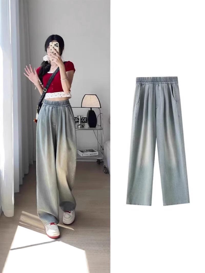 Women s 2024 Plus Size Petite High Waist Blue Jeans - Spring & Autumn Style, Loose Straight Wide Leg L
Women s 2024 Plus Size Petite High Waist Blue Jeans - Spring & Autumn Style, Loose Straight Wide Leg L