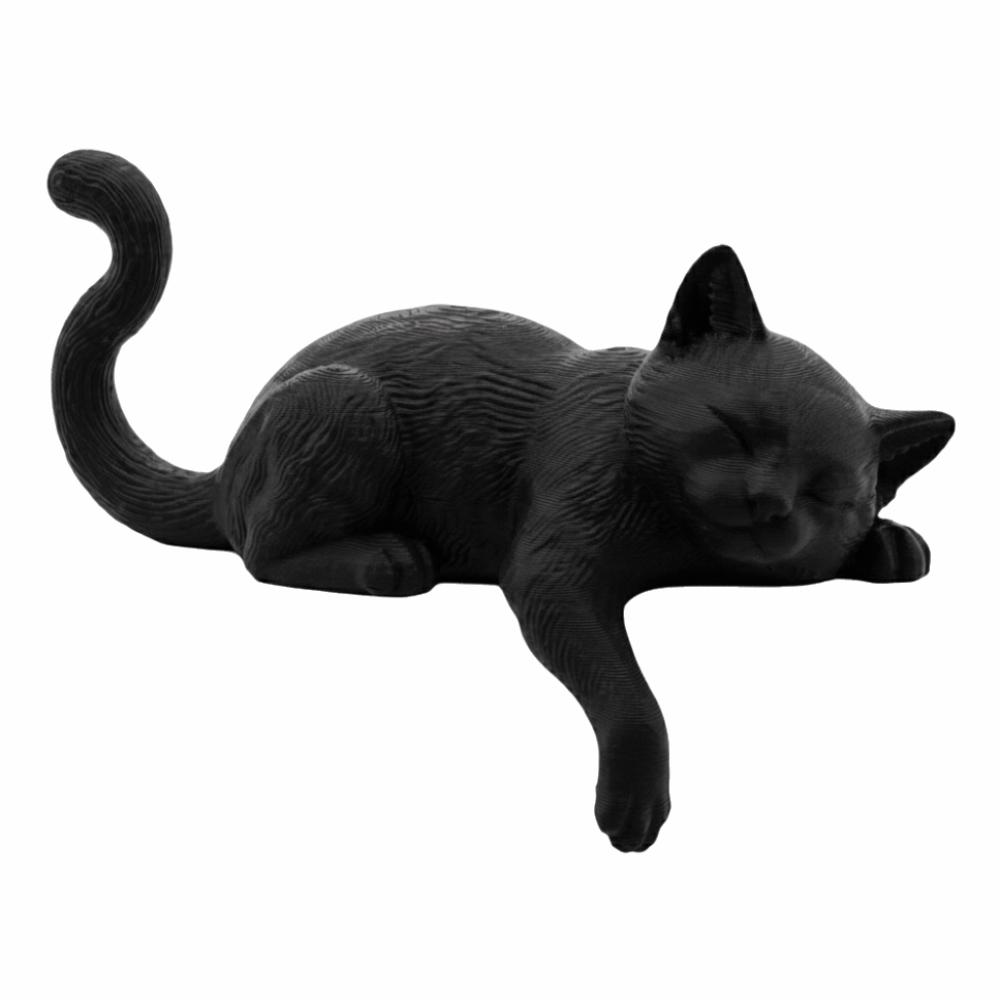 Cute Desk Cat Decorations 3D Printed Cat Statues Crafts Sleeping Cat Ornament Home Decoration чорний
Cute Desk Cat Decorations 3D Printed Cat Statues Crafts Sleeping Cat Ornament Home Decoration чорний