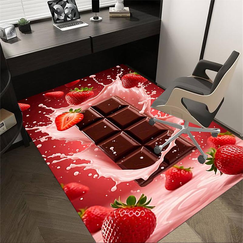 1PC Chocolate Strawberry Non-Slip Floor Carpet Compatible for Office&Living Room&Bedroom&Dining room - Flat-Weave Machine-O367 60cm by 90cm
1PC Chocolate Strawberry Non-Slip Floor Carpet Compatible for Office&Living Room&Bedroom&Dining room - Flat-Weave Machine-O367 60cm by 90cm