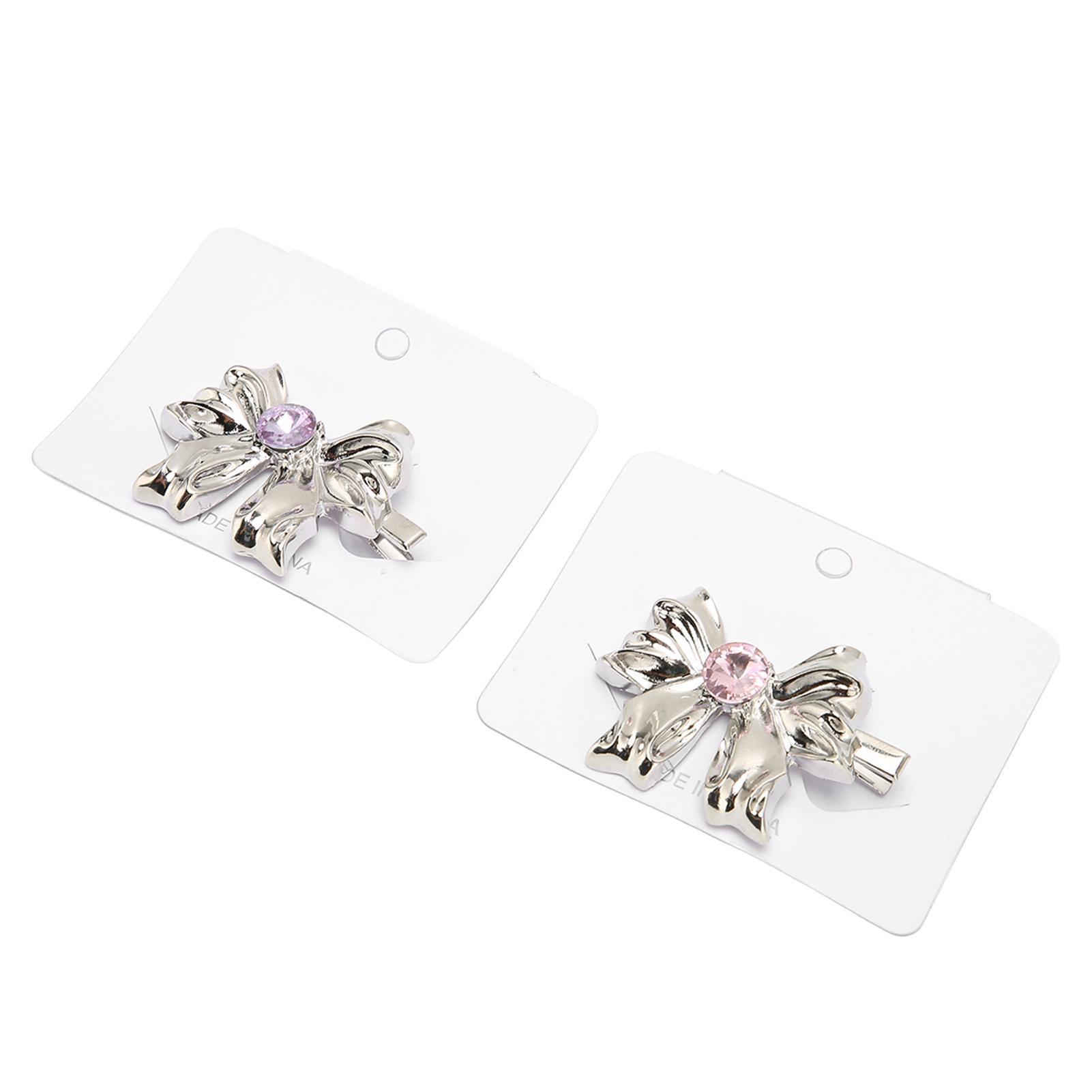 2pcs Bow Hairpin Metal Ripple Silver Hair Bowknot Hairgrip Central Jewelry Cute Hairpin
2pcs Bow Hairpin Metal Ripple Silver Hair Bowknot Hairgrip Central Jewelry Cute Hairpin