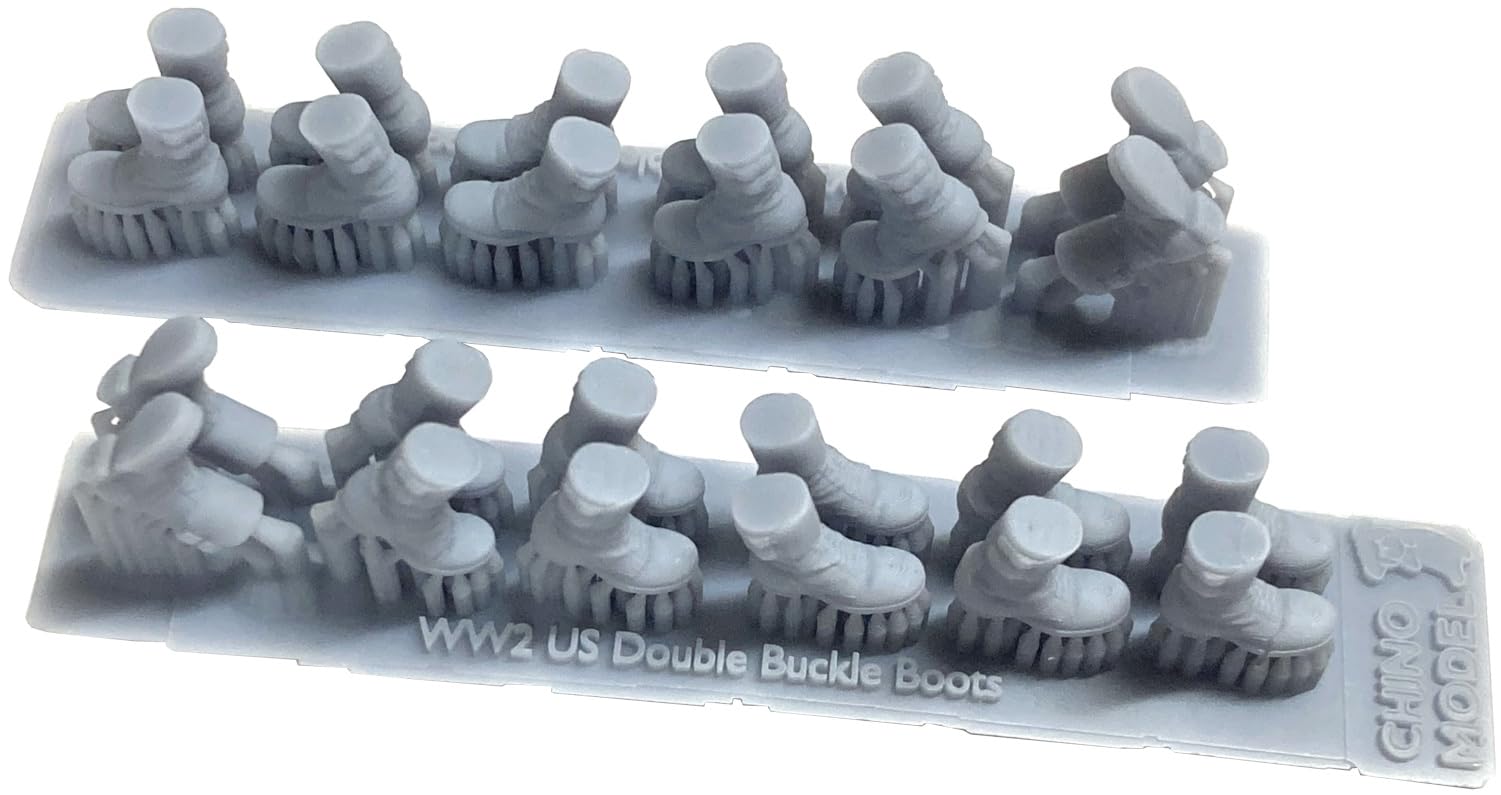 Chino Model WW2 US Two Buckle Shoes Plastic Model Parts 1/35 CM-180 (People)
Chino Model WW2 US Two Buckle Shoes Plastic Model Parts 1/35 CM-180 (People)
