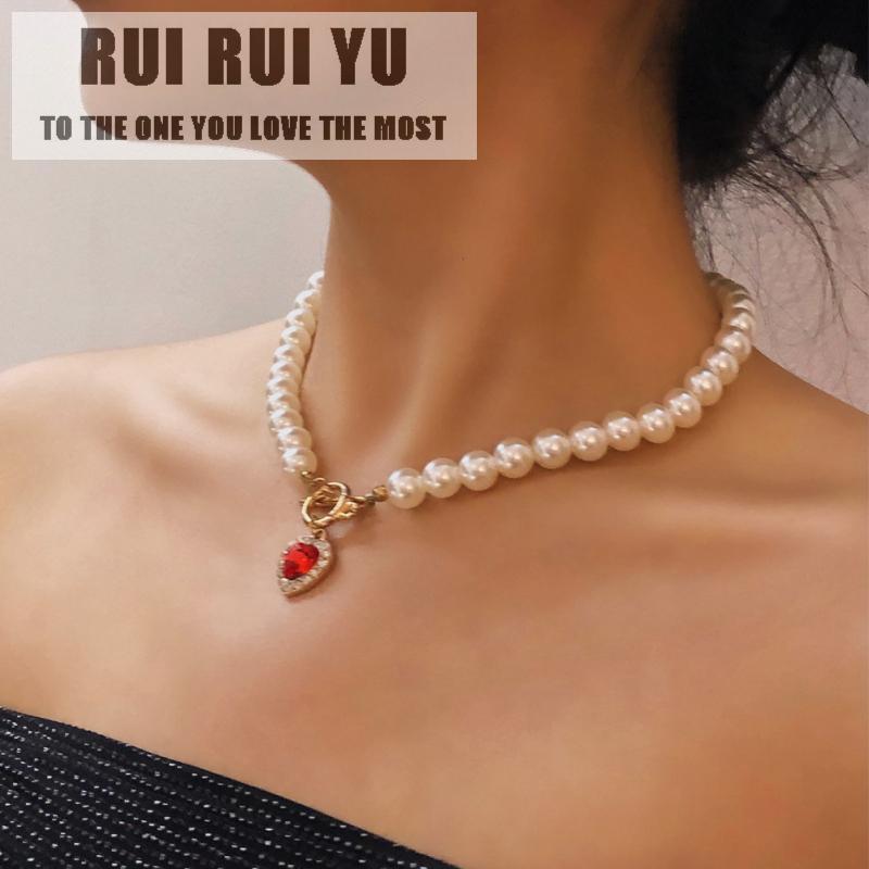 RUI RUI YU Жемчужное ожерелье Креативное Ретро Простое Полное Бриллиантовое Сердце Подвеска Подвеска Ключица Цепочка
RUI RUI YU Жемчужное ожерелье Креативное Ретро Простое Полное Бриллиантовое Сердце Подвеска Подвеска Ключица Цепочка