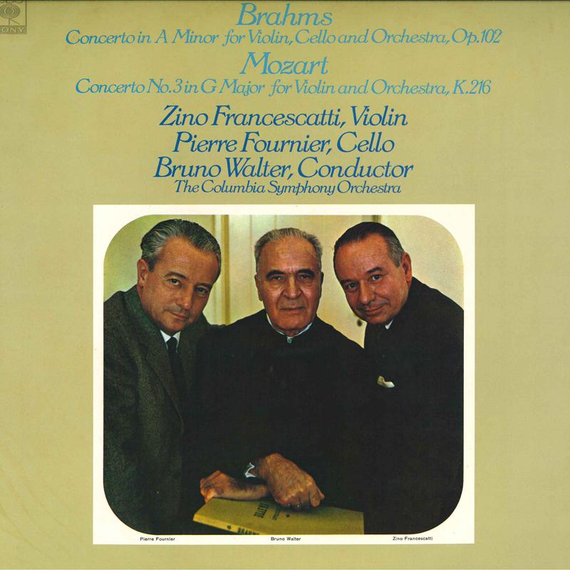 LP Record ZINO FRANCESCATTI PIERRE FOURNIER Brahms Concerto For Violin And Cel 13AC291 CBS SONY MASTE 1977 Japan Classical
LP Record ZINO FRANCESCATTI PIERRE FOURNIER Brahms Concerto For Violin And Cel 13AC291 CBS SONY MASTE 1977 Japan Classical