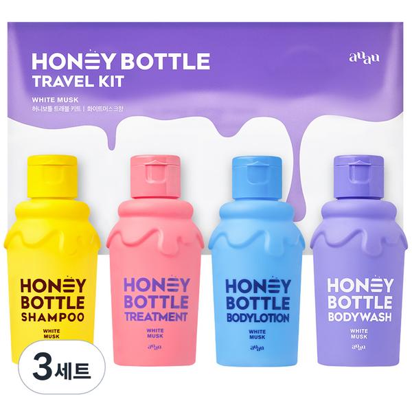 Дорожный набор A-yuo Honey Bottle 4 комплекта, 3 комплекта, 3 комплекта, набор популярной корейской косметики 
Дорожный набор A-yuo Honey Bottle 4 комплекта, 3 комплекта, 3 комплекта, набор популярной корейской косметики