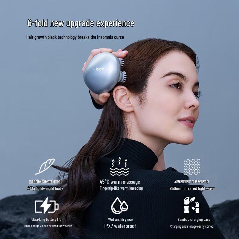 Breo Scalp Mini 2 Head Massager
Breo Scalp Mini 2 Head Massager