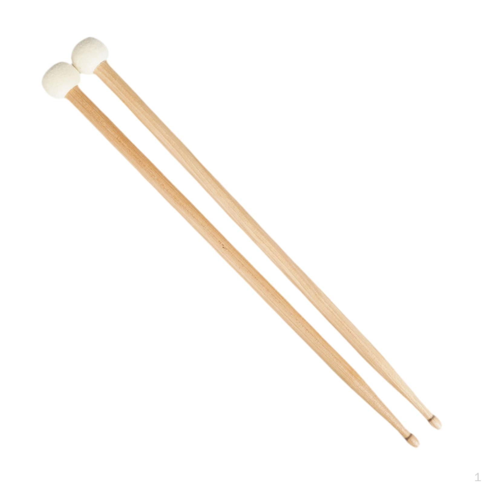 2x Percussion Sticks Felt Head Timpani Sticks, Multipurpose Drum Mallet with for stage,
2x Percussion Sticks Felt Head Timpani Sticks, Multipurpose Drum Mallet with for stage,